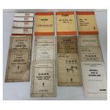 17 Case Operator Manuals,Rake,Crawler,Truck