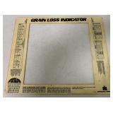 IH Grain Loss Indicator,Plastic