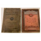2 Catalogs Louden,Williams Hardware