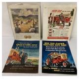 4 Case,Cub,McCormick Reaper Advertising