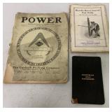 3 pcs.Power,Howells Goodman Catalogs