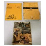 3 JD Catalogs,Utility,Loaders,Crawler Dozers