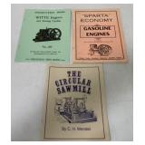 3 pcs-Wiite/Sparta/Circular Saw Mill Books