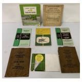 6 JD Op Manuals,Crawler Pamphlets,Envelopes