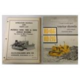 2 AC Operator Manuals,1080,1081,1090,Dozers