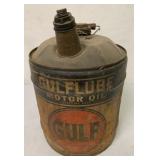 Gulflube Motor Oil,5 Gallon Can
