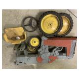 Unassembled John Deere 130 Pedal Tractor