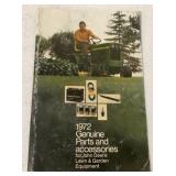 1972 John Deere Parts & Accessories Catalog