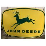 Restored Metal John Deere Sign