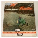 John Deere "M" General Purpose Tractor Booklet