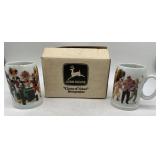 set of 2 JD L&G Mugs w/ box