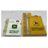 (2) John Deere Rain Gauges