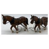 (2) Wooden Horses
