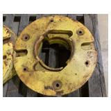 pair of Rear John Deere Tractor  Wheel Weights