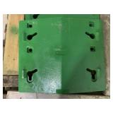 3 pc: 1 JD Double stack cast weight and 2 sides