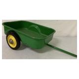 JD Trailer for Pedal Tractor, metal wheels