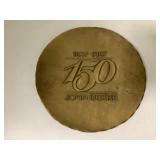 John Deere 150th Anniversary Metal Plate