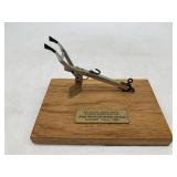 Replica Plow marked John Deere Grand Tour