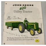 John Deere 420 Utility Tractor Brochure