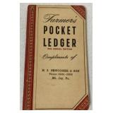84th 1950 Farmers Pocket Ledger