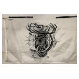 John Deere Nylon Flag