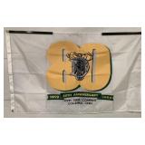John Deere 80th Anniv. Nylon Flag 1912-1992