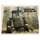 John Deere 90 to 180 HP Tractors Booklet