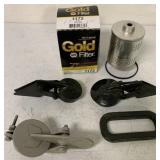 (3)Tractor Exhaust Covers/Oil Filter/Gasket