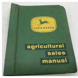 John Deerer Agricultural Sales Manual Binder