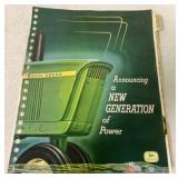 John Deere A New Generation of Power Brochure