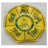 1977 Glass John Deere Advertising Dish