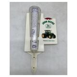 Plastic John Deere Rain Gauge