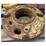 pair of John Deere  F&H Tractor Wheel Weights