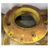 pair of John Deere Utility Tractor Wheel Weights