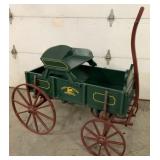 Contemporary John Deere Goat Wagon/Cart