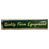 JD Restored Quality Farm Equipment Sign