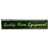 JD Restored Quality Farm Equipment Sign