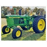 1969 JD 3020 D WF, Side Console Power Shift,