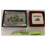 (3) Steiger.Toy Farmer Buckle/Pen/Measure