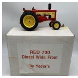 1/16 JD Red 730 Wide Front by Yoder