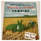 John Deere No.12-A Combine Brochure