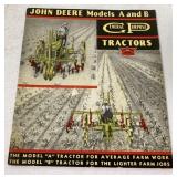 John Deere Models A & B Tractors Brochure