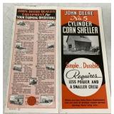 John Deere No. 5 Cylinder Corn Sheller Brochure