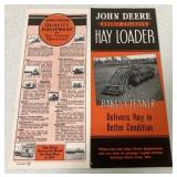 John Deere Double Cylinder Hay Loader Brochure
