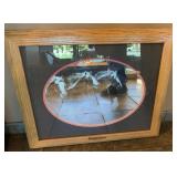 Budweiser Mirrored Framed Art