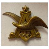 Anheuser Busch Plastic Sign