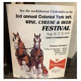 Budweiser Festival Standee