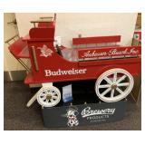 Budweiser Wagon Display w/Advertising Pieces
