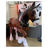 Fiberglas Clydesdale Horse Anheuser Busch