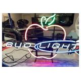 Bud Light Apple Neon Sign